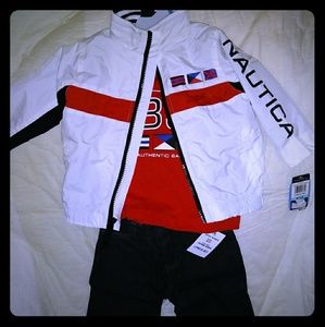 Nautica 6/12M 3 Piece Set